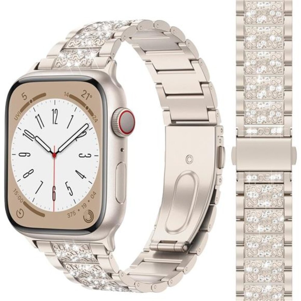 Compatible with Bling AppleWatch Band Women,Upgraded Sparkle ReplacementBracelet
